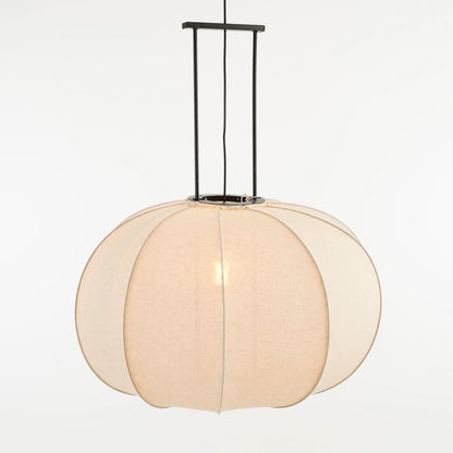 Pego Hanglamp - Ø83 cm - Off White Linnen