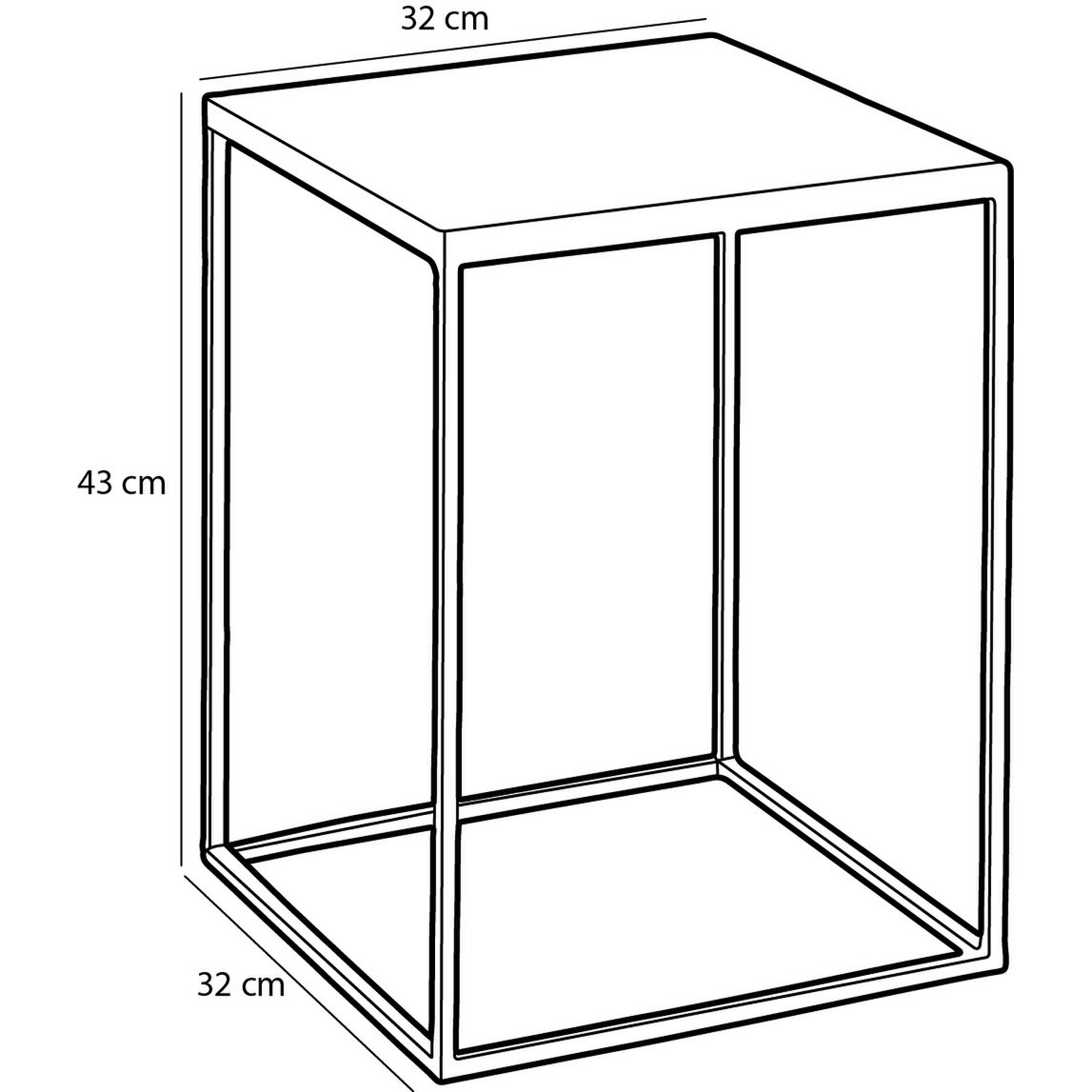 Aaron Bijzettafel - Set van 2 - Groen