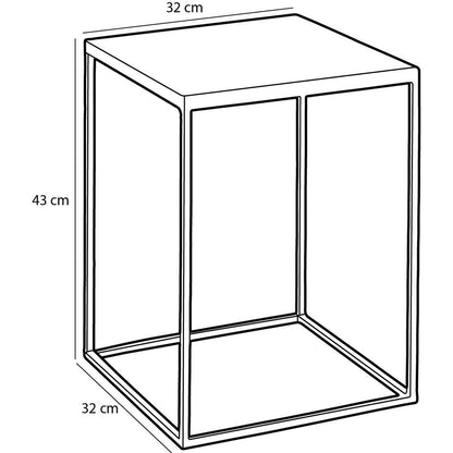 Aaron Bijzettafel - Set van 2 - Groen