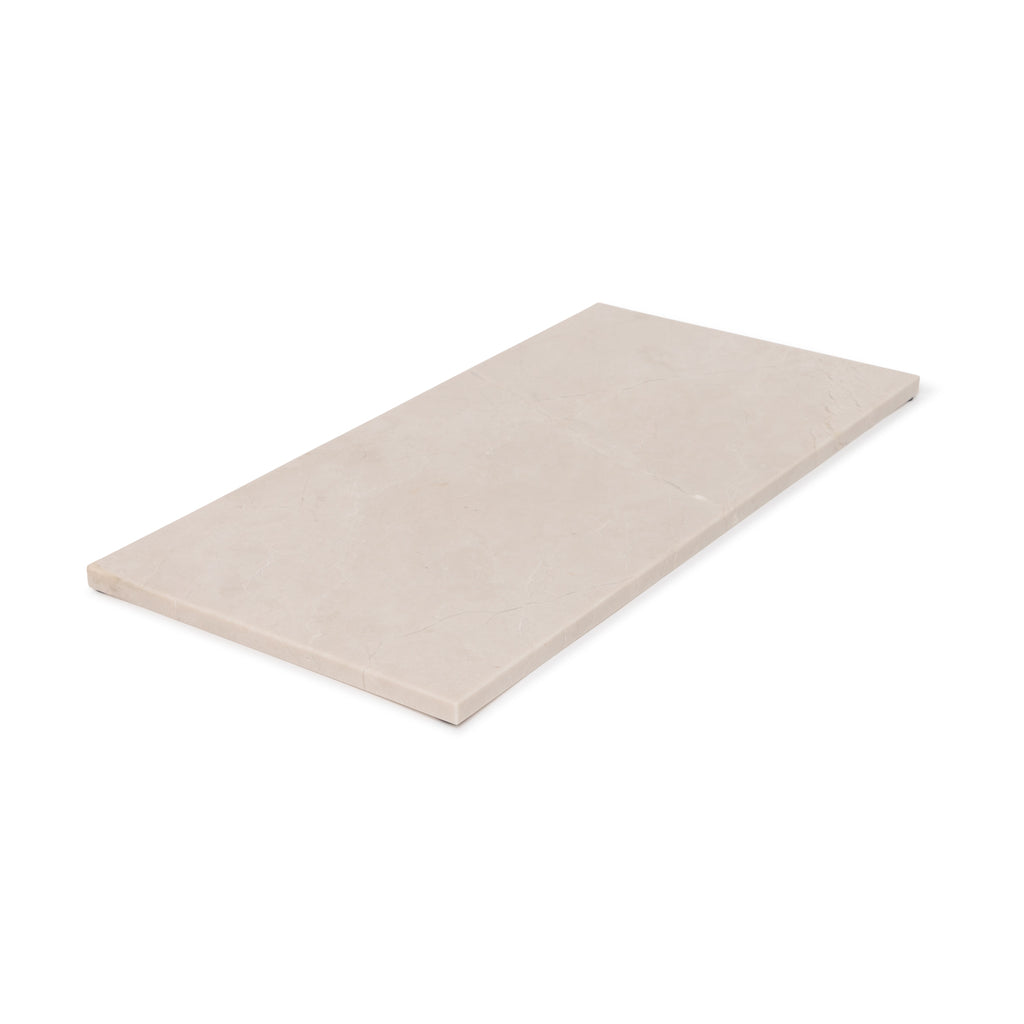 Crema Marfil Marmeren Tray - Beige - L