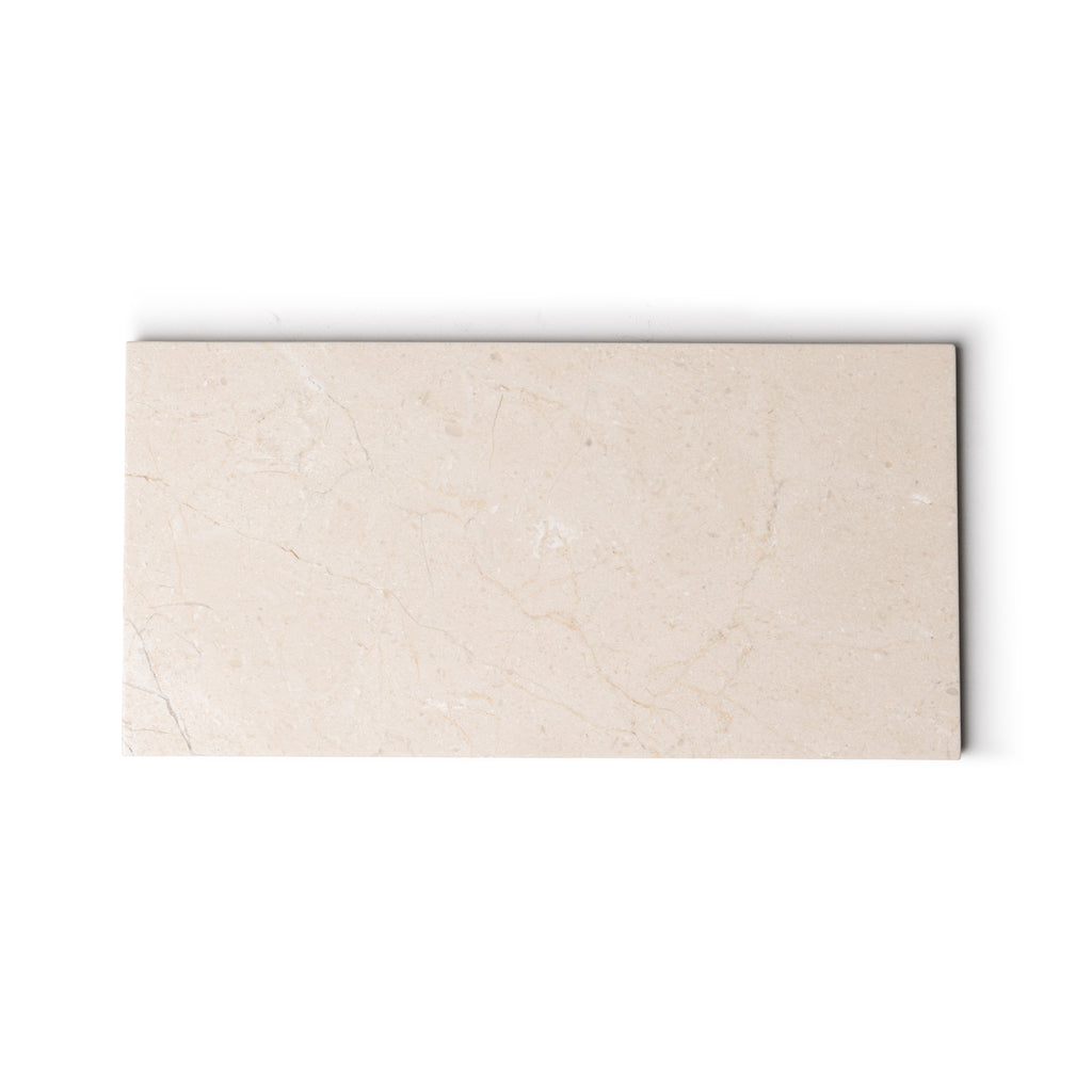 Crema Marfil Marmeren Tray - Beige - M